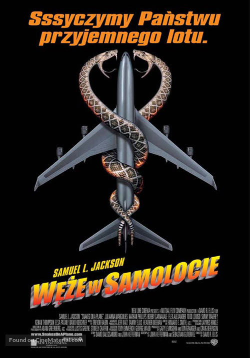 Snakes on a Plane - Polish Movie Poster