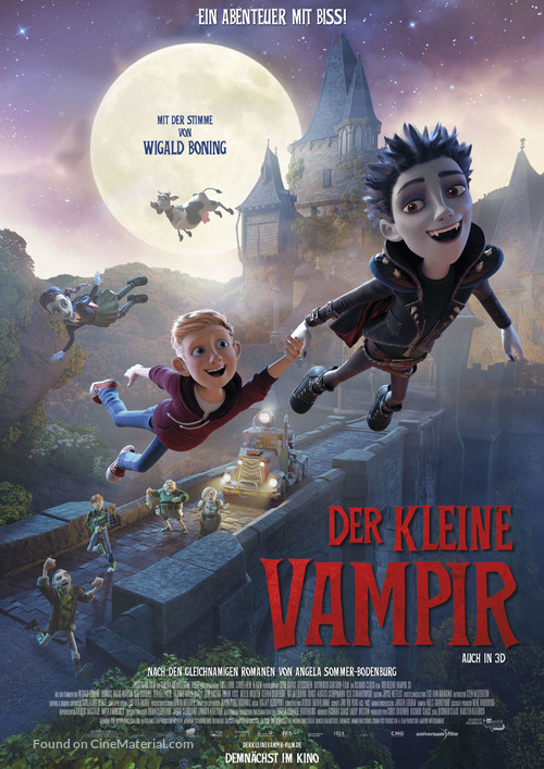 The Little Vampire 3D - German Movie Poster