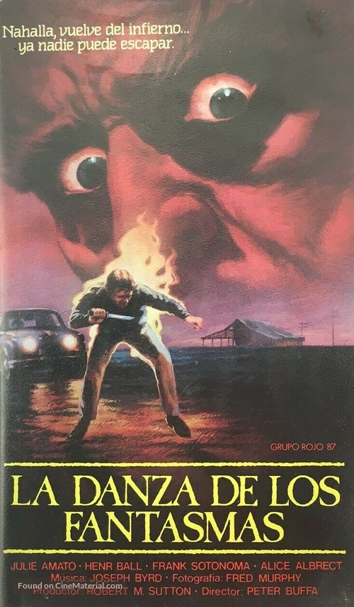 The Ghost Dance - Spanish VHS movie cover