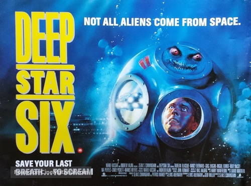 DeepStar Six - British Movie Poster