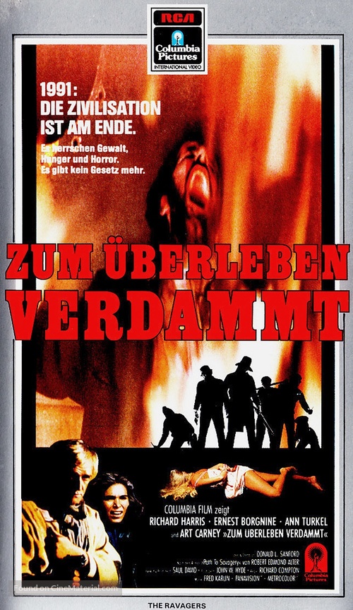 Ravagers - German VHS movie cover