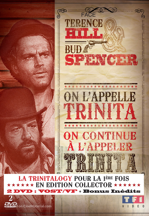 ...continuavano a chiamarlo Trinit&agrave; - French DVD movie cover
