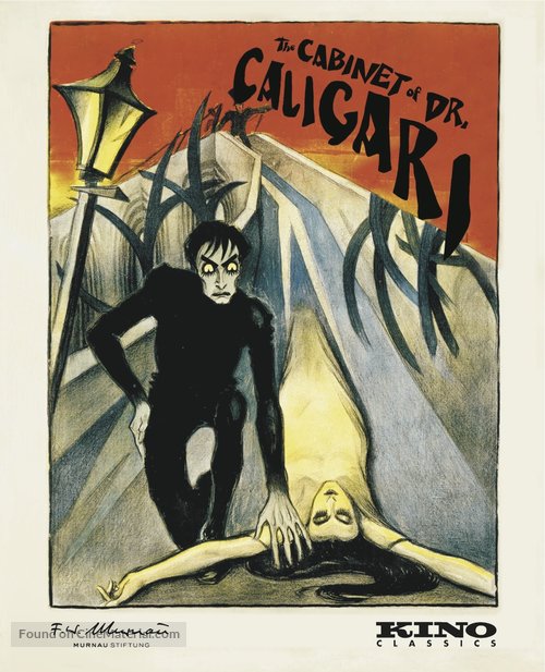 Das Cabinet des Dr. Caligari. - Blu-Ray movie cover