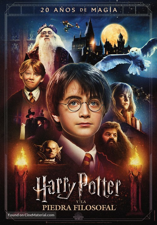 Harry Potter and the Philosopher&#039;s Stone - Spanish Movie Poster