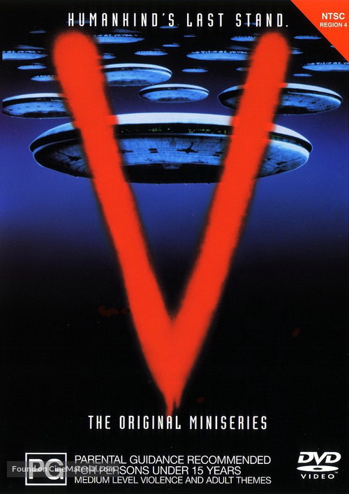 V - Australian DVD movie cover