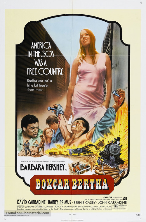 Boxcar Bertha - Movie Poster
