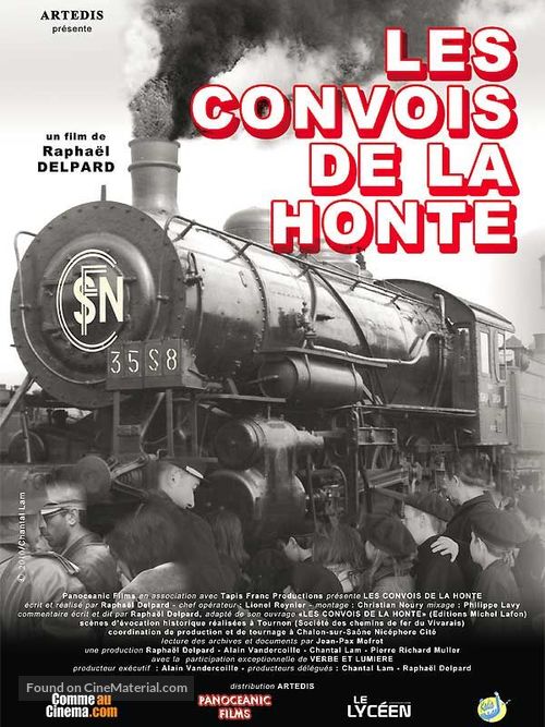 Les convois de la honte - French Movie Poster