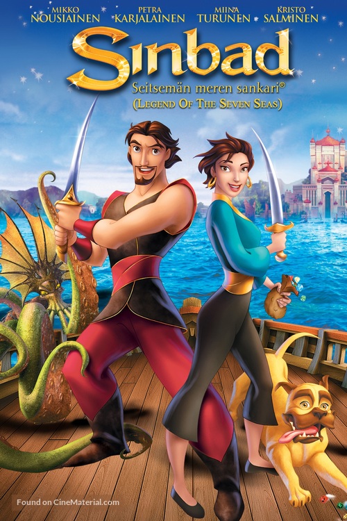 Sinbad: Legend of the Seven Seas - Finnish Movie Cover