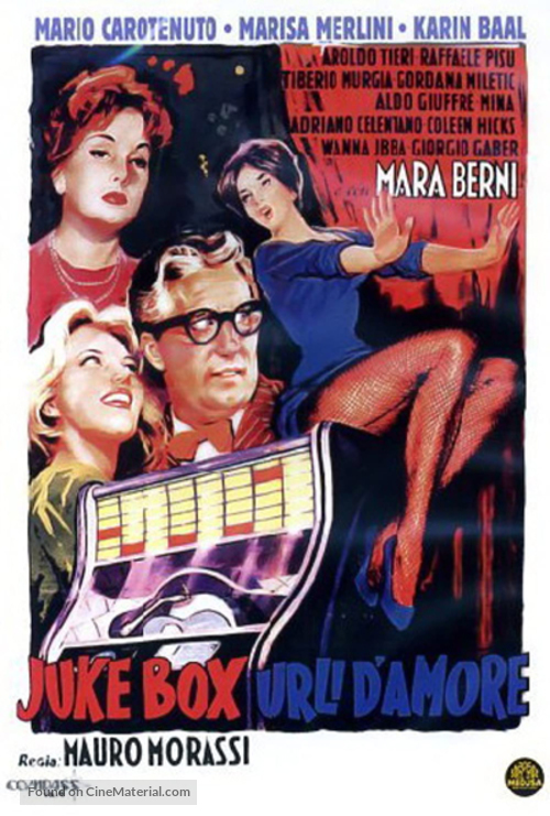 Juke box - Urli d&#039;amore - Italian Movie Poster