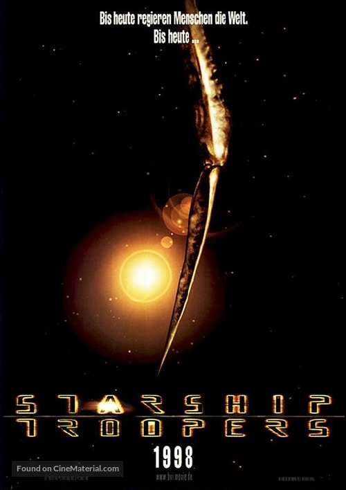 Starship Troopers - German Movie Poster