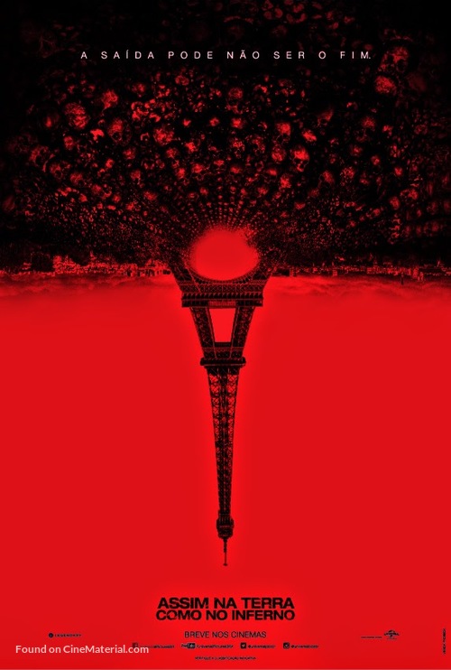As Above, So Below - Brazilian Movie Poster