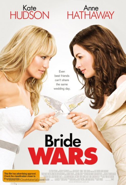 Bride Wars - Australian Movie Poster