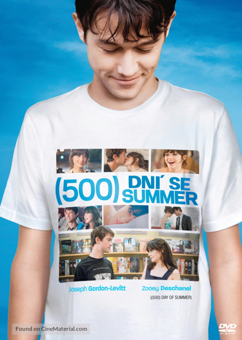 (500) Days of Summer - Czech DVD movie cover