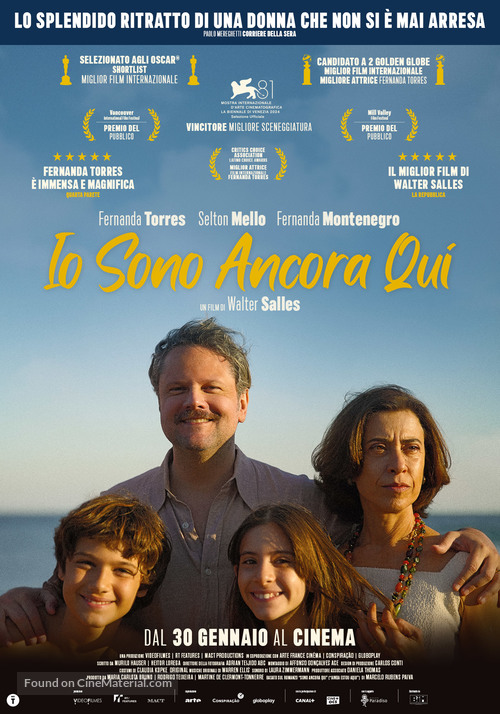 Ainda Estou Aqui - Italian Movie Poster