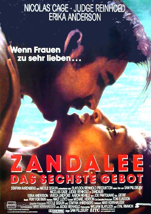 Zandalee - German Movie Poster