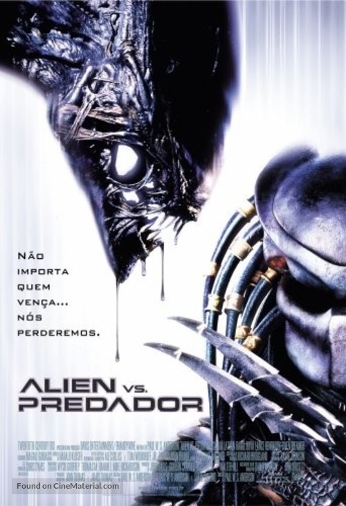 AVP: Alien Vs. Predator - Portuguese Movie Poster