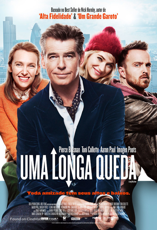 A Long Way Down - Brazilian Movie Poster