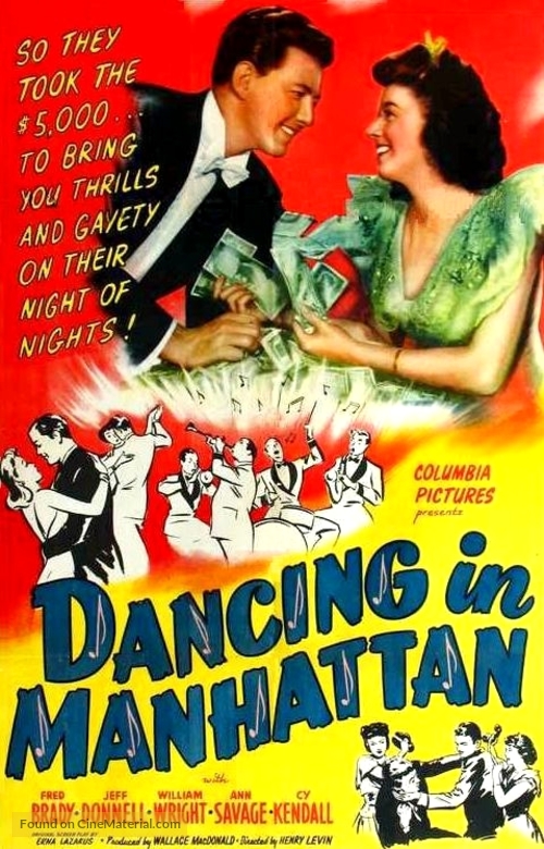 Dancing in Manhattan - Movie Poster