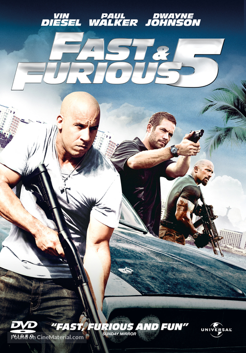 Fast Five - DVD movie cover