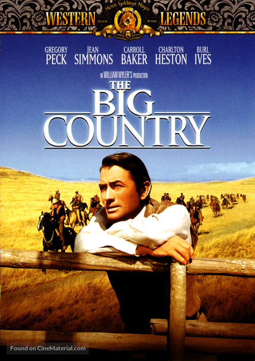 The Big Country - DVD movie cover