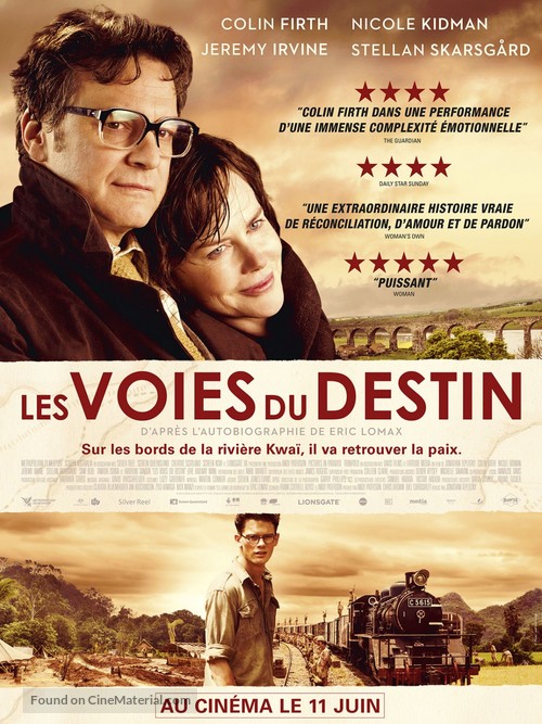 The Railway Man - French Movie Poster