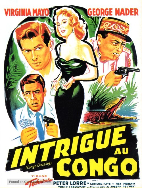 Congo Crossing - French Movie Poster
