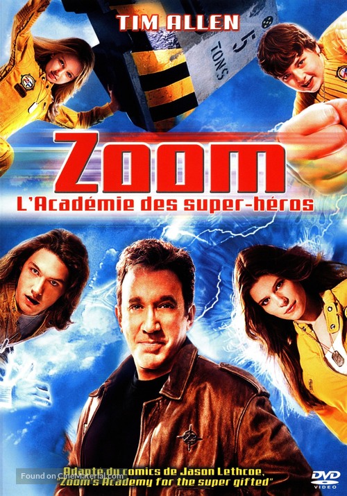 Zoom - French DVD movie cover