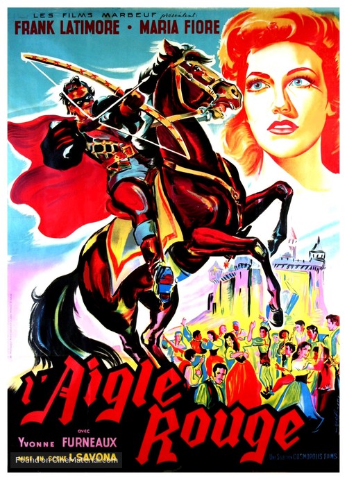 Il principe dalla maschera rossa - French Movie Poster