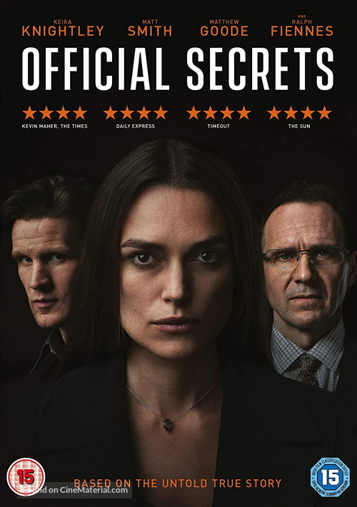 Official Secrets - British Movie Cover