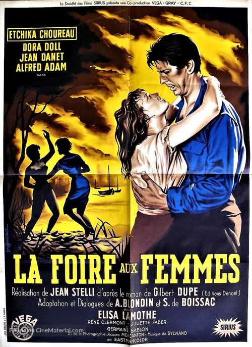 La foire aux femmes - French Movie Poster