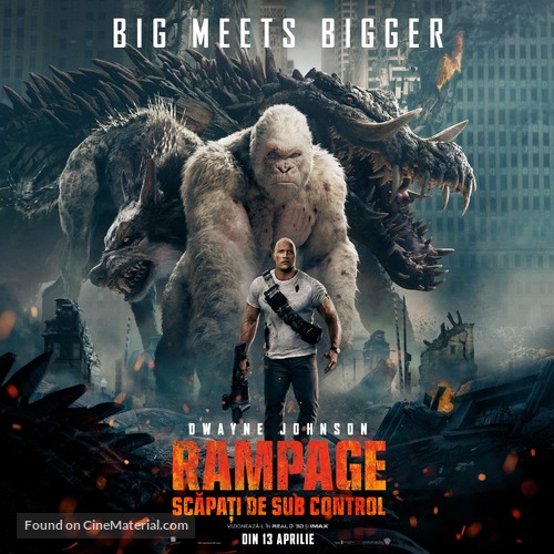 Rampage - Romanian Movie Poster