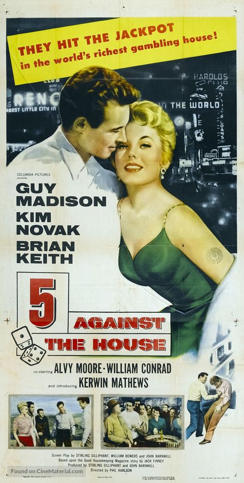 5 Against the House - Movie Poster