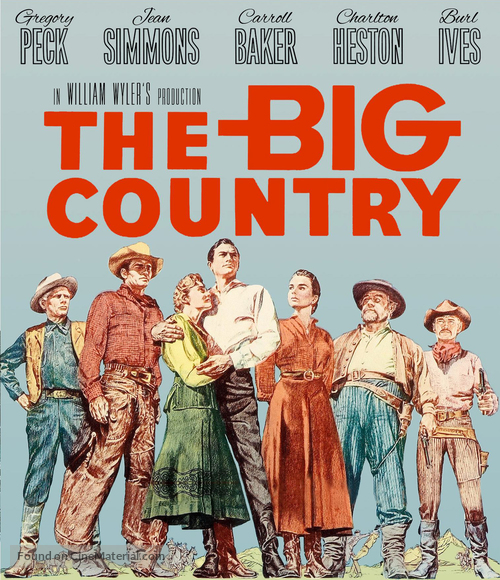 The Big Country - Blu-Ray movie cover