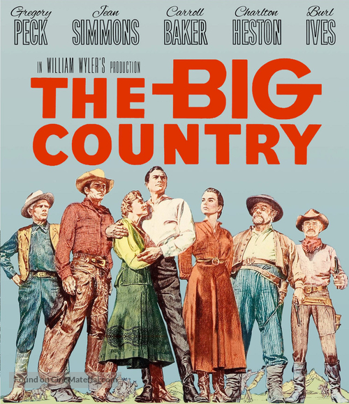 The Big Country - Blu-Ray movie cover