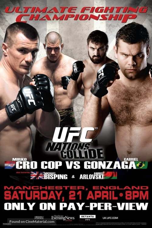 UFC 70: Nations Collide - Movie Poster