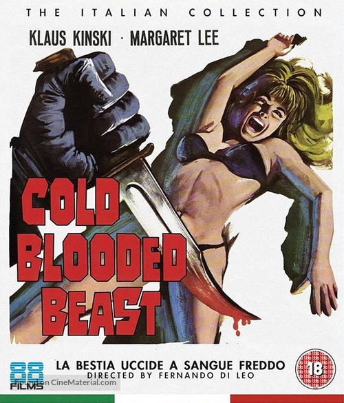 La bestia uccide a sangue freddo - British Blu-Ray movie cover