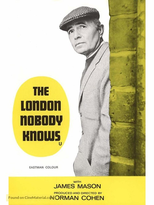 The London Nobody Knows - British Movie Poster