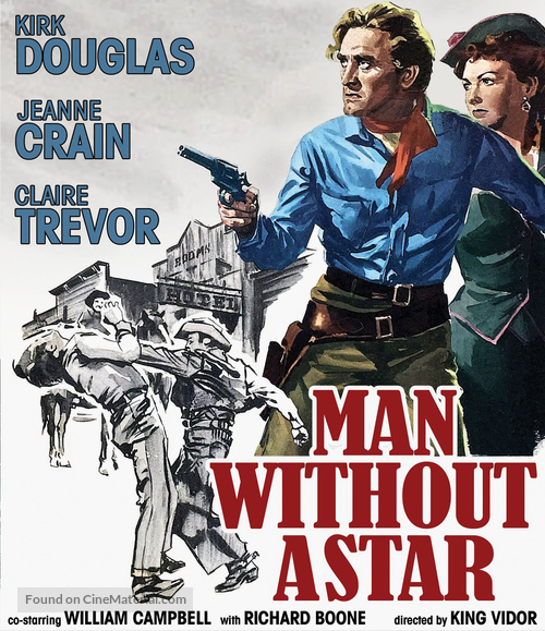 Man Without a Star - Blu-Ray movie cover