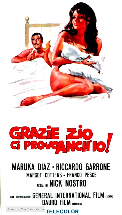 Grazie zio, ci provo anch&#039;io - Italian Movie Poster