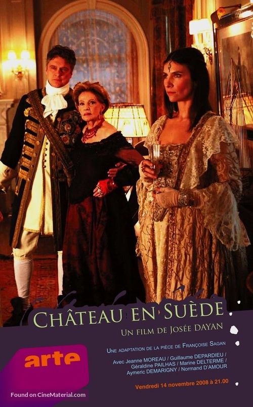 Ch&acirc;teau en Su&egrave;de - French Movie Poster