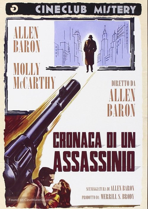 Blast of Silence - Italian DVD movie cover