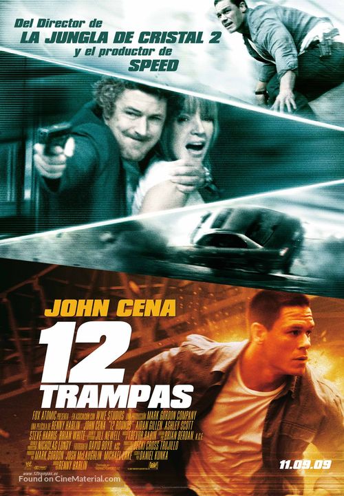 12 Rounds - Spanish Movie Poster