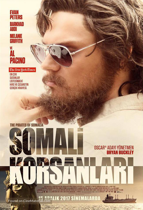 The Pirates of Somalia - Turkish Movie Poster