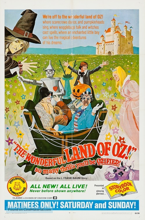 The Wonderful Land of Oz - Movie Poster