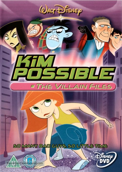 &quot;Kim Possible&quot; - British DVD movie cover