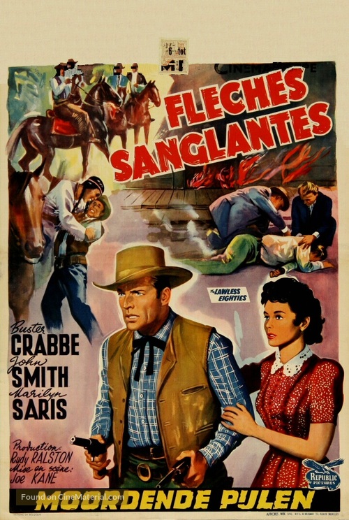 The Lawless Eighties - Belgian Movie Poster
