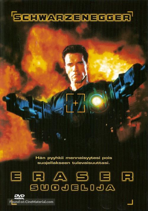 Eraser - Finnish DVD movie cover