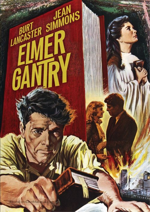 Elmer Gantry - DVD movie cover