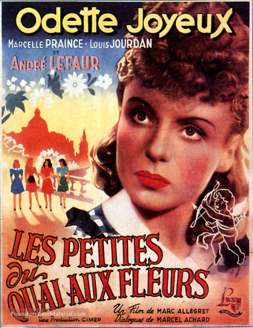 Les petites du quai aux fleurs - Belgian Movie Poster