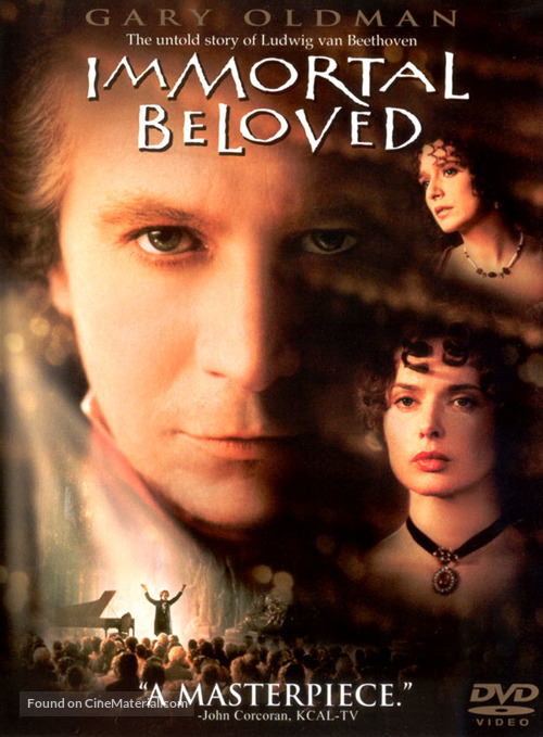 Immortal Beloved - DVD movie cover